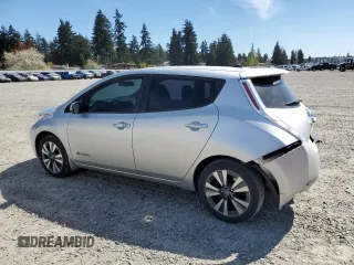 2016 Nissan LEAF S with VIN 1N4BZ0CP8GC306384, listed as a Copart auction lot 52781865 with 53,870 mi miles and Salvage Title. Bid and sale history available at carsss.com. Image 2.