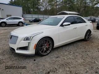 2014 Cadillac CTS Vsport Premium RWD with VIN 1G6AV5S80E0173873, listed as a Copart auction lot 49964255 with 122,615 mi miles and Salvage Title. Bid and sale history available at carsss.com. Image 1.