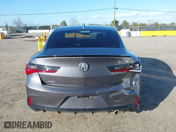 2020 Acura ILX w/Premium/A-SPEC Pkg with VIN 19UDE2F8XLA007016, listed as a IAAI auction lot 41598129 with 44,979 mi miles. Bid and sale history available at carsss.com. Image 15.