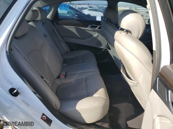 2015 Hyundai Genesis 3.8L with VIN KMHGN4JE6FU101204, listed as a Copart auction lot 89147455 with 75,978 mi miles and Salvage Title. Bid and sale history available at carsss.com. Image 10.