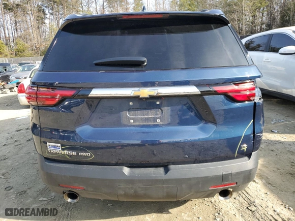2023 Chevrolet Traverse LT Leather with VIN 1GNEVHKW0PJ191230, listed as a Copart auction lot 86304414 with 54,511 mi miles and Salvage Title. Bid and sale history available at carsss.com. Image 6.