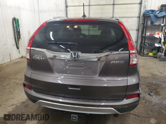 2015 Honda CR-V EX-L with VIN 5J6RM4H71FL037399, listed as a Copart auction lot 51581345 with 100,920 mi miles and Salvage Title. Bid and sale history available at carsss.com. Image 6.