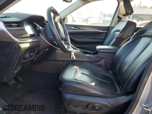 2021 Jeep Grand Cherokee Limited with VIN 1C4RJKBG5M8118501, listed as a Copart auction lot 42408115 with 117,939 mi miles and Salvage Title. Bid and sale history available at DreamBid. Image 7.