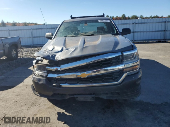 2016 Chevrolet Silverado 1500 Work Truck with VIN 1GCVKNEH7GZ256637, listed as a Copart auction lot 77653504 with 72,602 mi miles and Salvage Title. Bid and sale history available at carsss.com. Image 5.