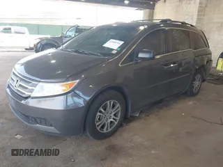 2012 Honda Odyssey EX-L with VIN 5FNRL5H67CB016934, listed as a IAAI auction lot 42405714 with 248,512 mi miles and . Bid and sale history available at DreamBid. Image 2.