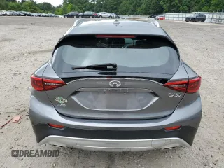 2017 Infiniti QX30 Luxury with VIN SJKCH5CR1HA026123, listed as a Copart auction lot 64003094 with 93,651 mi miles and Salvage title. Bid and sale history available at DreamBid. Image 6.