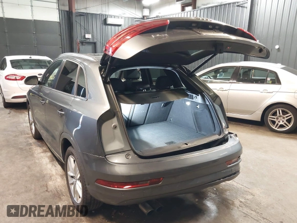 2017 Audi Q3 Premium with VIN WA1ECCFS2HR003006, listed as a IAAI auction lot 41947406 with 45,602 mi miles. Bid and sale history available at carsss.com. Image 3.