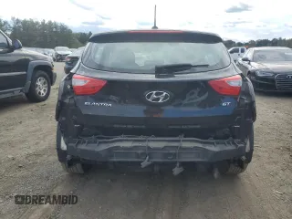 2017 Hyundai Elantra GT with VIN KMHD35LH1HU359011, listed as a Copart auction lot 76023624 with 67,505 mi miles and Salvage Title. Bid and sale history available at carsss.com. Image 6.