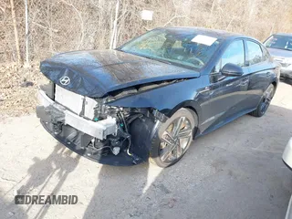 2024 Hyundai Sonata N Line z VIN KMHL54JC7RA350467, wystawiony jako IAAI lot #41264196 z przebiegiem 11 683 mil mil oraz . Historia ofert i sprzedaży dostępna na DreamBid. Obrazek 2.