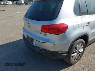 2012 Volkswagen Tiguan S with VIN WVGBV7AX5CW602405, listed as a IAAI auction lot 42111443 with 109,654 mi miles and . Bid and sale history available at DreamBid. Image 6.