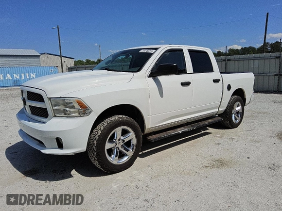 2014 Ram 1500 Express z VIN 1C6RR7KT5ES163310, wystawiony jako Copart lot #58201045 z przebiegiem 139 122 mil mil oraz Czysty tytuł • Clean title. Historia ofert i sprzedaży dostępna na DreamBid. Obrazek 1.