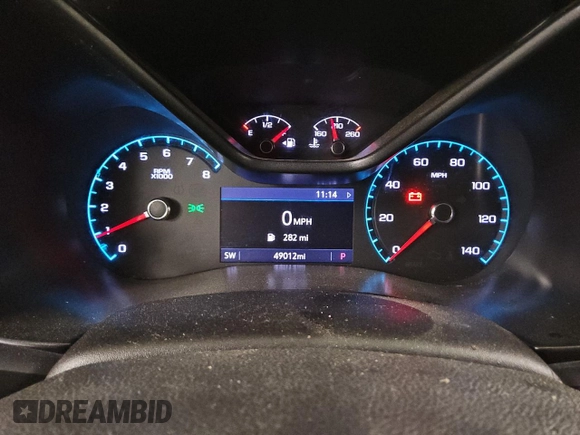 2020 Chevrolet Colorado 2WD LT with VIN 1GCHSCEA4L1188049, listed as a Copart auction lot 53102455 with 49,012 mi miles and Clean Title. Bid and sale history available at DreamBid. Image 9.