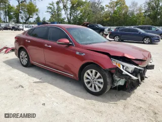 2018 Kia Optima S with VIN 5XXGT4L34JG187410, listed as a Copart auction lot 50208465 with 145,632 mi miles and Salvage Title. Bid and sale history available at carsss.com. Image 4.