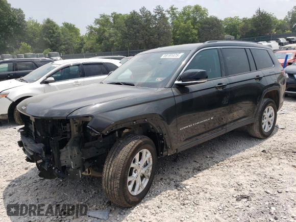 2023 Jeep Grand Cherokee Limited with VIN 1C4RJKBG5P8895698, listed as a Copart auction lot 59191475 with 22,763 mi miles and Salvage title. Bid and sale history available at DreamBid. Image 1.