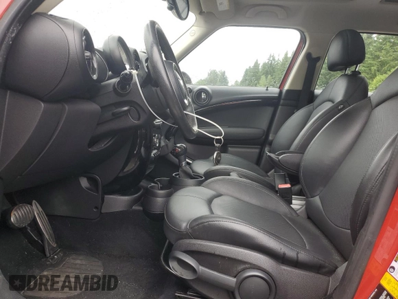 2014 MINI Countryman S with VIN WMWZC3C53EWP25410, listed as a Copart auction lot 62900915 with 122,088 mi miles and Clean title. Bid and sale history available at DreamBid. Image 7.