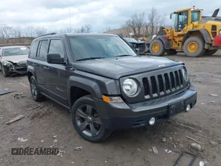 2015 Jeep Patriot High Altitude with VIN 1C4NJPFA2FD297575, listed as a IAAI auction lot 41848731 with 77,149 mi miles and . Bid and sale history available at DreamBid. Image 1.