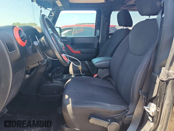 2013 Jeep Wrangler Sport with VIN 1C4AJWAG8DL693145, listed as a Copart auction lot 65591835 with 93,313 mi miles and Salvage title. Bid and sale history available at DreamBid. Image 7.