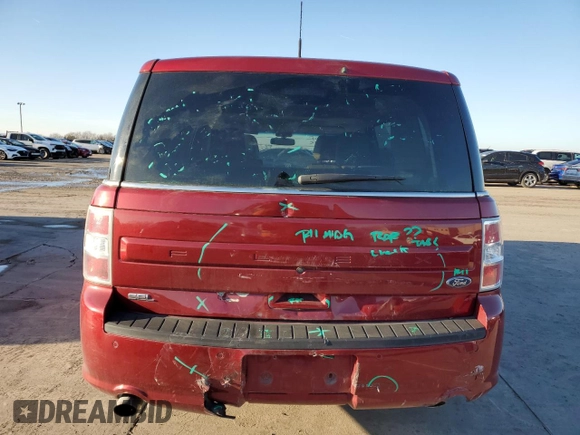 2017 Ford Flex SEL with VIN 2FMGK5C83HBA07490, listed as a Copart auction lot 84861984 with 114,317 mi miles and Salvage Title. Bid and sale history available at carsss.com. Image 6.