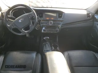2015 Kia Cadenza Premium with VIN KNALN4D7XF5172879, listed as a Copart auction lot 76345394 with 124,492 mi miles and Salvage Title. Bid and sale history available at carsss.com. Image 8.