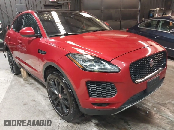 2020 Jaguar E-Pace SE z VIN SADFP2FX6L1Z77278, wystawiony jako IAAI lot #41804212 z przebiegiem 93 126 mil mil oraz . Historia ofert i sprzedaży dostępna na DreamBid. Obrazek 1.