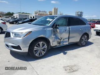 2018 Acura MDX Technology z VIN 5J8YD3H54JL001100, wystawiony jako Copart lot #54746845 z przebiegiem Nie podano mil oraz Szkoda całkowita • Salvage title. Historia ofert i sprzedaży dostępna na DreamBid. Obrazek 1.