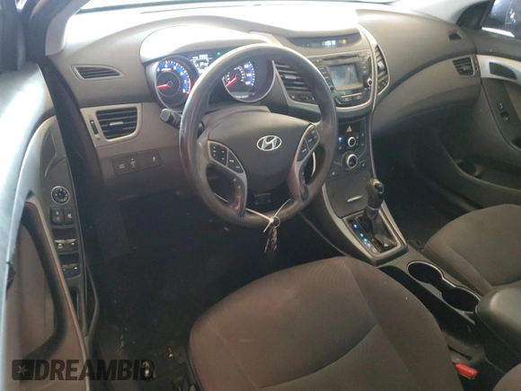 2014 Hyundai Elantra SE z VIN KMHDH4AE2EU090095, wystawiony jako Copart lot #61102225 z przebiegiem 130 421 mil mil oraz Szkoda całkowita • Salvage title. Historia ofert i sprzedaży dostępna na DreamBid. Obrazek 8.