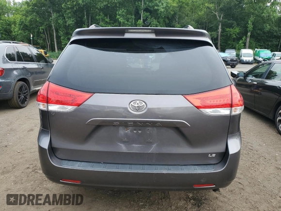 2014 Toyota Sienna LE AAS with VIN 5TDKK3DC9ES521442, listed as a Copart auction lot 64471525 with 331,395 mi miles and Salvage title. Bid and sale history available at DreamBid. Image 6.