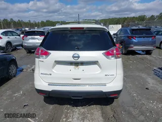 2016 Nissan Rogue S with VIN JN8AT2MV5GW141929, listed as a IAAI auction lot 41585948 with 105,464 mi miles. Bid and sale history available at carsss.com. Image 16.