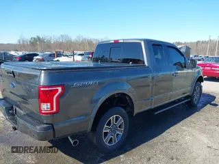 2017 Ford F-150 XL with VIN 1FTFX1EF9HKE56619, listed as a IAAI auction lot 41802575 with 128,051 mi miles. Bid and sale history available at carsss.com. Image 4.