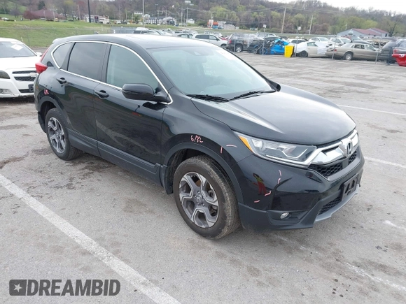 2019 Honda CR-V EX-L with VIN 7FARW2H86KE039566, listed as a IAAI auction lot 41902446 with 46,744 mi miles. Bid and sale history available at carsss.com. Image 1.