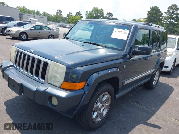 2006 Jeep Commander Limited с VIN 1J8HG58256C364240, выставлен на аукционе IAAI как лот 42597786 с пробегом 154 893 миль миль и . История ставок и продаж доступна на DreamBid. Изображение 2.