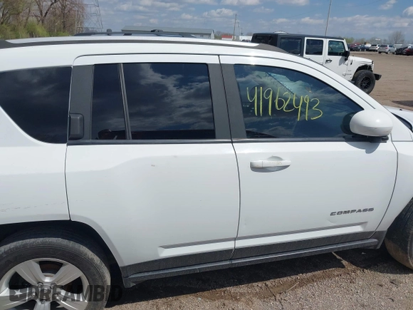 2016 Jeep Compass Latitude with VIN 1C4NJDEB1GD616457, listed as a IAAI auction lot 41962493 with 80,717 mi miles and . Bid and sale history available at DreamBid. Image 13.