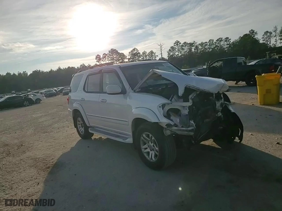 2006 Toyota Sequoia Limited with VIN 5TDZT38A06S281719, listed as a Copart auction lot 82040054 with 0 mi miles and Salvage Title. Bid and sale history available at carsss.com. Image 12.