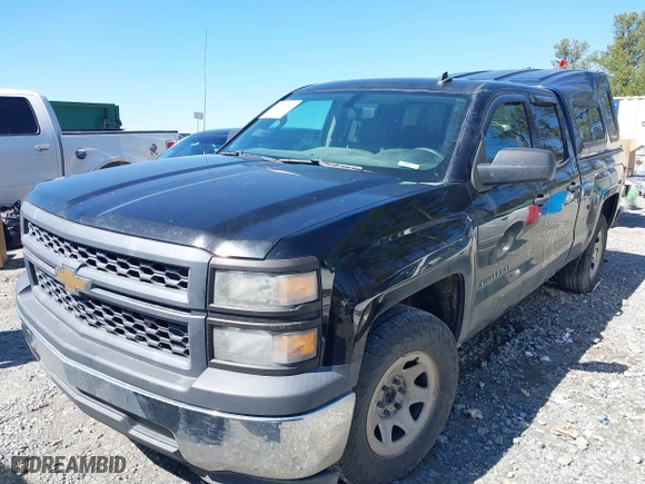 2014 Chevrolet Silverado 1500 Work Truck with VIN 1GCRCPEH3EZ372991, listed as a IAAI auction lot 41748052 with 203,462 mi miles. Bid and sale history available at carsss.com. Image 2.