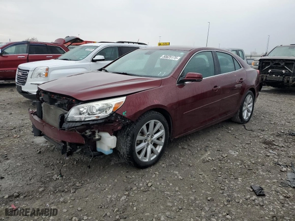 2015 Chevrolet Malibu LT with VIN 1G11D5SL4FF325567, listed as a Copart auction lot 50625175 with 39,159 mi miles and Salvage Title. Bid and sale history available at carsss.com. Image 1.