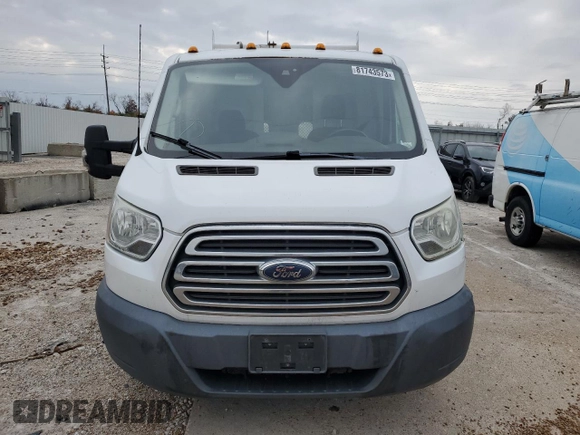 2016 Ford Transit with VIN 1FDYR5PM8GKA77014, listed as a Copart auction lot 81743573 with 195,066 mi miles and Salvage Title. Bid and sale history available at DreamBid. Image 5.