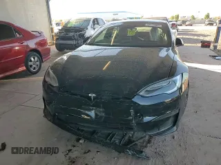 2022 Tesla Model S with VIN 5YJSA1E51NF464763, listed as a Copart auction lot 43559465 with 36,079 mi miles and Salvage title. Bid and sale history available at DreamBid. Image 11.
