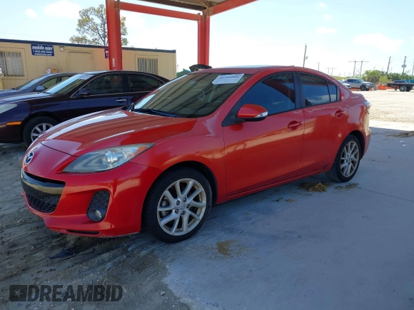 2012 Mazda 3 S Grand Touring with VIN JM1BL1W54C1521794, listed as a IAAI auction lot 41910905 with 150,344 mi miles and . Bid and sale history available at DreamBid. Image 2.