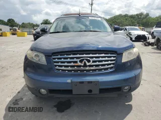 2005 Infiniti FX with VIN JNRAS08W85X207662, listed as a Copart auction lot 59736235 with 231,061 mi miles and Clean title. Bid and sale history available at DreamBid. Image 5.