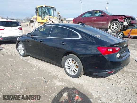 2017 Chevrolet Malibu LT with VIN 1G1ZE5ST0HF117785, listed as a IAAI auction lot 41813904 with 163,384 mi miles and . Bid and sale history available at DreamBid. Image 3.