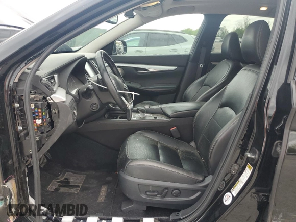 2019 Infiniti QX50 Essential with VIN 3PCAJ5M39KF104462, listed as a Copart auction lot 55044025 with 107,167 mi miles and Salvage title. Bid and sale history available at DreamBid. Image 7.