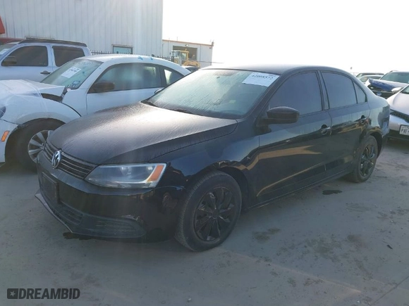 2014 Volkswagen Jetta Sedan S with VIN 3VW2K7AJ6EM398612, listed as a IAAI auction lot 42008572 with 129,724 mi miles. Bid and sale history available at carsss.com. Image 2.