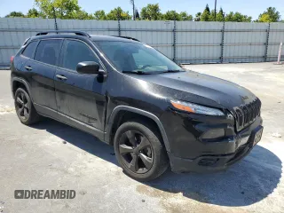 2017 Jeep Cherokee Altitude with VIN 1C4PJLAS6HW577086, listed as a Copart auction lot 57682925 with 109,316 mi miles and Salvage title. Bid and sale history available at DreamBid. Image 4.