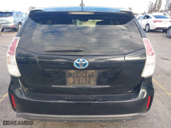 2017 Toyota Prius v Two with VIN JTDZN3EU1HJ066102, listed as a IAAI auction lot 41429125 with 168,152 mi miles. Bid and sale history available at carsss.com. Image 16.