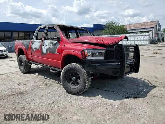 2006 Dodge 2500 SLT with VIN 1D7KS28C06J175175, listed as a Copart auction lot 59174525 with Not provided miles and Non repairable. Bid and sale history available at DreamBid. Image 12.