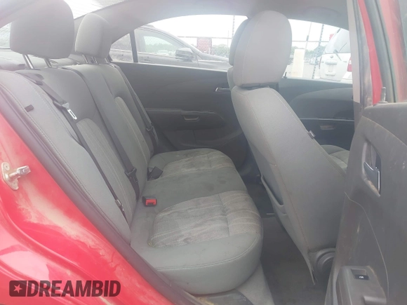 2017 Chevrolet Sonic LT with VIN 1G1JD5SH7H4105396, listed as a IAAI auction lot 42343534 with 122,878 mi miles and . Bid and sale history available at DreamBid. Image 8.
