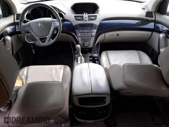2008 Acura MDX Tech Pkg with VIN 2HNYD28348H531351, listed as a Copart auction lot 45735525 with 0 mi miles and Salvage Title. Bid and sale history available at carsss.com. Image 8.