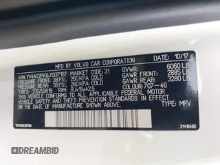 2018 Volvo XC90 Momentum z VIN YV4A22PK6J1337167, wystawiony jako IAAI lot #42146617 z przebiegiem 95 500 mil mil oraz . Historia ofert i sprzedaży dostępna na DreamBid. Obrazek 9.