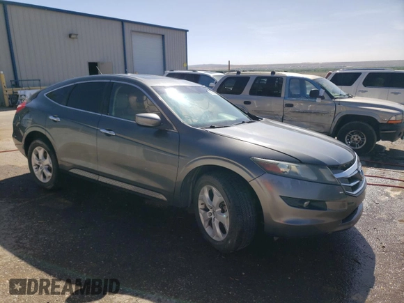 2012 Honda Crosstour EX-L with VIN 5J6TF2H59CL007081, listed as a Copart auction lot 53980854 with 80,624 mi miles and Salvage Title. Bid and sale history available at carsss.com. Image 4.