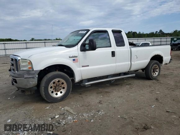 2005 Ford F-250 XL with VIN 1FTSX21P45ED31783, listed as a Copart auction lot 57981395 with 174,726 mi miles and Clean title. Bid and sale history available at DreamBid. Image 1.